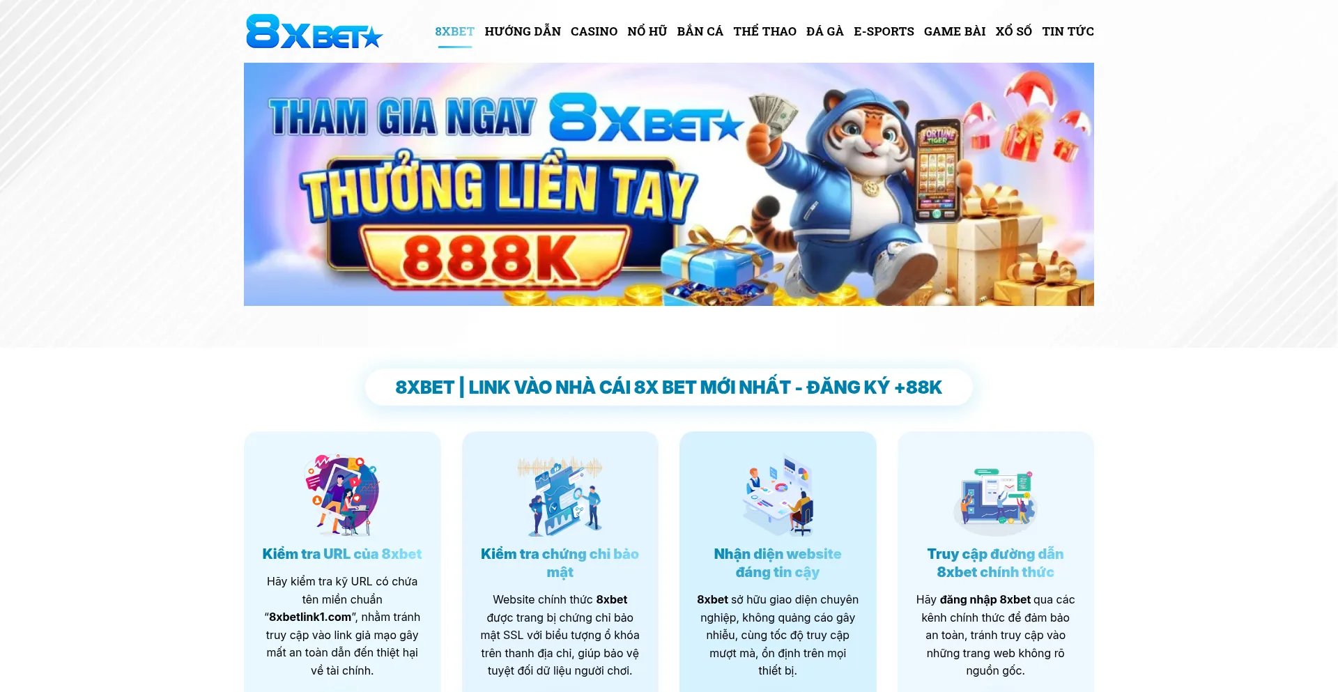 8xbet - nhà cái uy tín tặng tiền